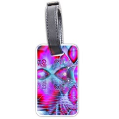 Crystal Northern Lights Palace, Abstract Ice  Luggage Tag (one Side) by DianeClancy