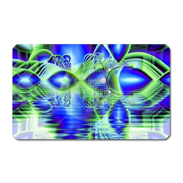 Irish Dream Under Abstract Cobalt Blue Skies Magnet (Rectangular)