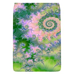 Rose Apple Green Dreams, Abstract Water Garden Removable Flap Cover (Small)