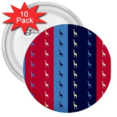 Giraffentapete 3  Button (10 Pack) by Siebenhuehner