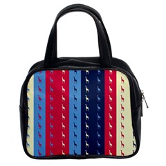 Giraffentapete Classic Handbag (two Sides) by Siebenhuehner