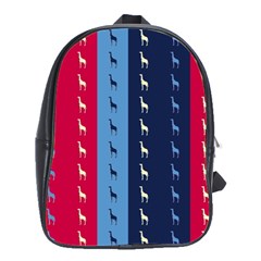 Giraffentapete School Bag (large) by Siebenhuehner