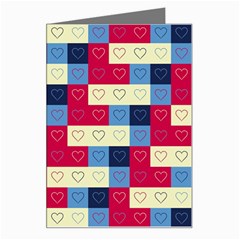 Hearts Greeting Card by Siebenhuehner