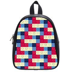 Hearts School Bag (small) by Siebenhuehner