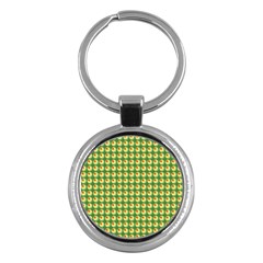 Retro Key Chain (round) by Siebenhuehner