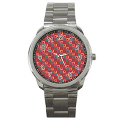 Retro Sport Metal Watch by Siebenhuehner