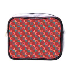 Retro Mini Travel Toiletry Bag (one Side) by Siebenhuehner