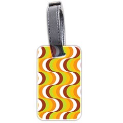 Retro Luggage Tag (two Sides) by Siebenhuehner