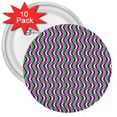 Pattern 3  Button (10 Pack) by Siebenhuehner