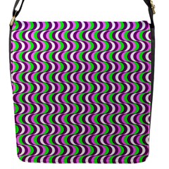 Pattern Flap Closure Messenger Bag (small) by Siebenhuehner