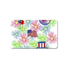 Patriot Fireworks Magnet (name Card) by StuffOrSomething