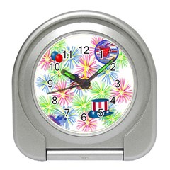 Patriot Fireworks Desk Alarm Clock by StuffOrSomething