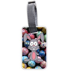 Easter Egg Bunny Treasure Luggage Tag (one Side) by StuffOrSomething
