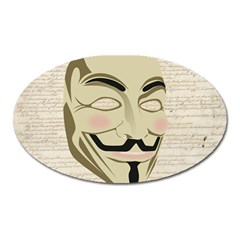 We The Anonymous People Magnet (oval) by StuffOrSomething