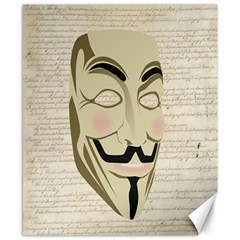 We The Anonymous People Canvas 8  X 10  (unframed) by StuffOrSomething