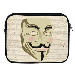 We The Anonymous People Apple Ipad Zippered Sleeve by StuffOrSomething