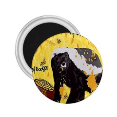 Honeybadgersnack 2 25  Button Magnet by BlueVelvetDesigns