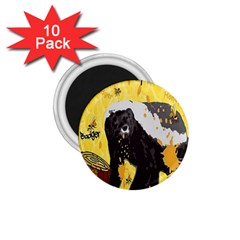 Honeybadgersnack 1 75  Button Magnet (10 Pack) by BlueVelvetDesigns