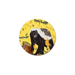 Honeybadgersnack Golf Ball Marker by BlueVelvetDesigns