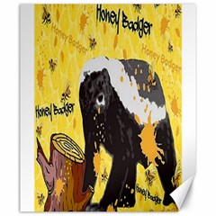 Honeybadgersnack Canvas 20  X 24  (unframed)