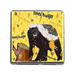 Honeybadgersnack Memory Card Reader With Storage (square)