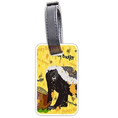 Honeybadgersnack Luggage Tag (one Side)