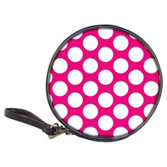 Pink Polkadot Cd Wallet by Zandiepants