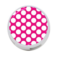 Pink Polkadot 4-port Usb Hub (two Sides) by Zandiepants