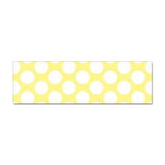 Yellow Polkadot Bumper Sticker 10 Pack by Zandiepants