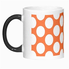 Orange Polkadot Morph Mug