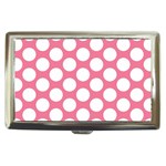 Pink Polkadot Cigarette Money Case Front