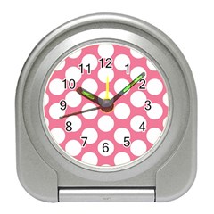 Pink Polkadot Desk Alarm Clock by Zandiepants