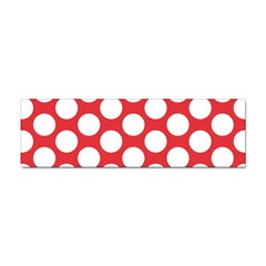 Red Polkadot Bumper Sticker 100 Pack by Zandiepants