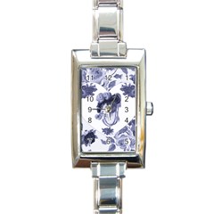 Miss Kitty Rectangular Italian Charm Watch