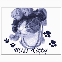 Miss Kitty Blues Canvas 11  X 14  (unframed) by misskittys