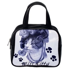 Miss Kitty Blues Classic Handbag (one Side)