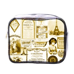 Parisgoldentower Mini Travel Toiletry Bag (one Side) by misskittys