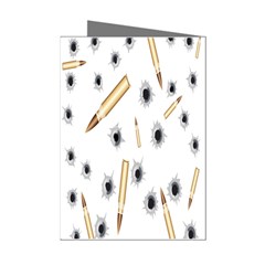 Bulletsnbulletholes Mini Greeting Card (8 Pack) by misskittys
