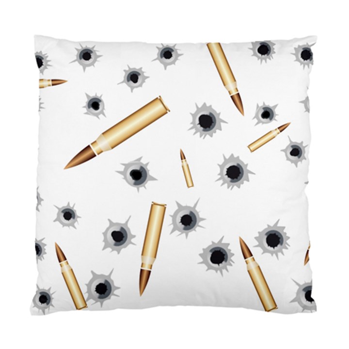 Bulletsnbulletholes Cushion Case (Single Sided) 