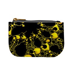 Special Fractal 04 Yellow Coin Change Purse by ImpressiveMoments