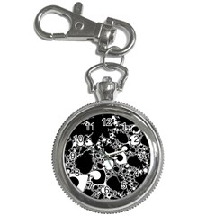 Special Fractal 04 B&w Key Chain Watch by ImpressiveMoments