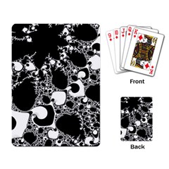 Special Fractal 04 B&w Playing Cards Single Design by ImpressiveMoments