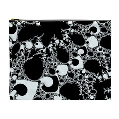 Special Fractal 04 B&w Cosmetic Bag (xl) by ImpressiveMoments