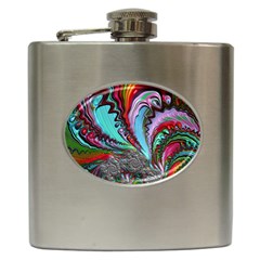 Special Fractal 02 Red Hip Flask by ImpressiveMoments