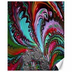 Special Fractal 02 Red Canvas 16  X 20  (unframed) by ImpressiveMoments