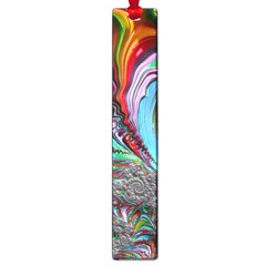 Special Fractal 02 Red Large Bookmark by ImpressiveMoments