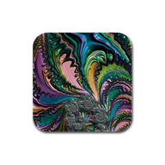 Special Fractal 02 Purple Drink Coasters 4 Pack (square) by ImpressiveMoments