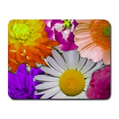 Lovely Flowers,purple Small Mouse Pad (Rectangle)