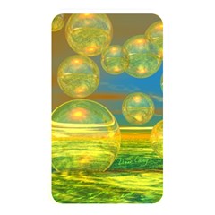 Golden Days, Abstract Yellow Azure Tranquility Memory Card Reader (rectangular) by DianeClancy