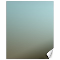 Blue Gold Gradient Canvas 16  X 20  (unframed) by zenandchic